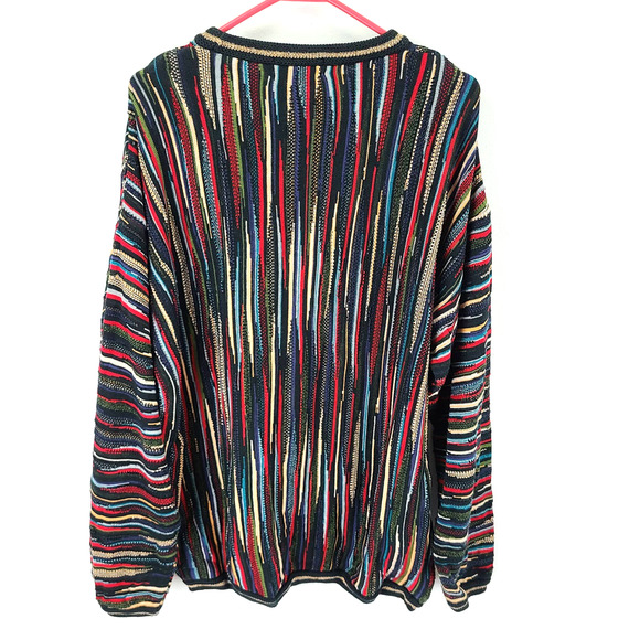 Tosani Multicolor Striped Men's Sweater - Picture 2 of 8